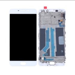 Touch+Display with Frame Oppo R9 (F1 Plus) 5.5" White Touch+Display with Frame Oppo R9 (F1 Plus) 5.5" White